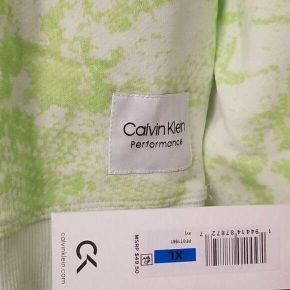 Calvin Klein mock neck pullover sweatshirt - Picture 6 of 8